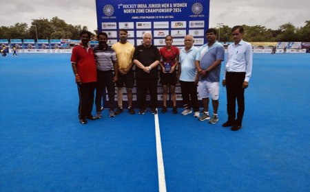 हाॅकी पंजाब, मेजबान उत्तर प्रदेश हाॅकी व हाॅकी चण्डीगढ़ ने किया सेमी-फाईनल में प्रवेश