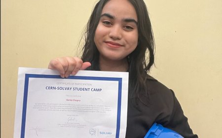 सी.एम.एस. छात्रा की वैज्ञानिक प्रतिभा को विश्व पटल पर मिला सम्मान