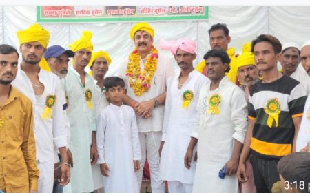 डॉ संदीप के मुख्य आतिथ्य में हुसैनी