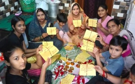 बुंदेलखंड राज्य के लिए बहनों ने मोदी योगी को भेजी राखियां