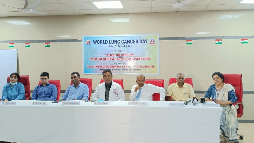 पल्मोनरी एंड क्रिटिकल केयर मेडिसिन केजीएमयू में फेफड़ों