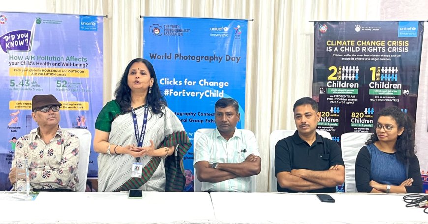 75 वर्ष पर बाल अधिकारों की 75 तस्वीरों को किया गया प्रदर्शित