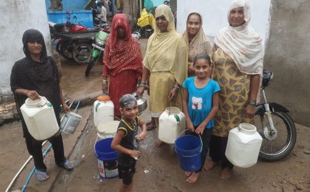 पाइपलाइन चोक होने से पनवाड़ी की आधी आबादी पानी को तरसी, एक सप्ताह से बूंद-बूंद के लिए भटक रहे लोग