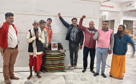 ​भारतीय किसान संघ ने धूमधाम से मनाया 'भारत माता पूजन पखवाड़ा