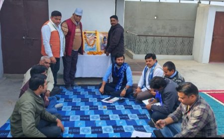 जिला अध्यक्ष  बृजेश कुमार चौधरी की अध्यक्षता मैं बसपा की बैठक सम्पन्न, संगठन विस्तार पर जोर