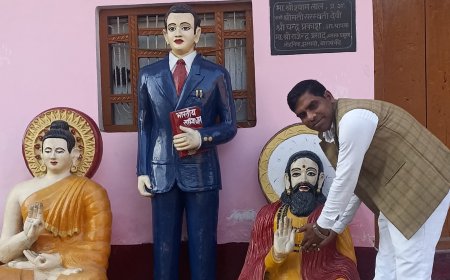 बहुजन समाज पार्टी के तत्वावधान में  विधानसभा कुर्सी में सन्त गुरु रविदास जयंती बड़े धूमधाम से मनाई गयी