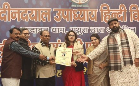 डॉक्टरेट की मानद उपाधि से सम्मानित हुई सुलोचना मौर्य