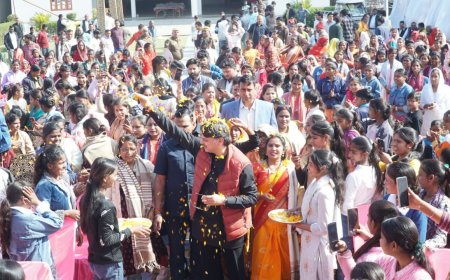 सरोजनीनगर की बेटियों के लिए सुनहरा दिन, डॉ राजेश्वर सिंह ने दी खेल, स्वास्थ्य, सुरक्षा और शिक्षा से जुड़ी अनेकों सौगात