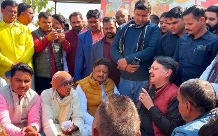 चाय पर चौपाल बनी जनसंवाद की मिसाल-डॉ. राजेश्वर सिंह ने विकास और विश्वास को एक सूत्र में पिरोया