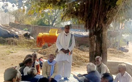 कांग्रेस की ‘मनरेगा बचाओ चौपाल’ आयोजित, एसआईआर व मतदाता सहायता को लेकर कार्यकर्ताओं की बैठक