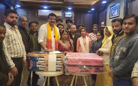 संघर्ष सेवा समिति बनी सहारा, लक्ष्मी के विवाह में सम्मान और संवेदना के साथ भेंट किए गए उपहार