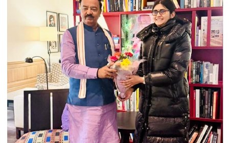 जर्मनी दौरे पर उप मुख्यमंत्री केशव प्रसाद मौर्य, इनवेस्ट यूपी के माध्यम से वैश्विक निवेश आकर्षित करने की पहल