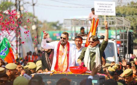 संजय दत्त और विधायक डॉ. राजेश्वर सिंह के ग्रीन रिवोल्यूशन को युवाओं का रिकॉर्ड तोड़ समर्थन