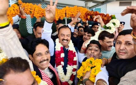 जर्मनी प्रवास से लौटे उप मुख्यमंत्री मौर्य : प्रदेश में निवेश बढ़ाने का संकल्प दोहराया