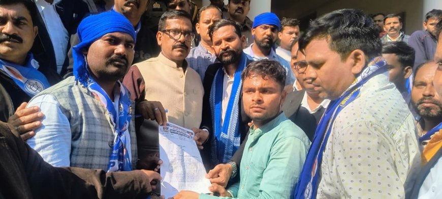 यूजीसी विल के समर्थन में भीम आर्मी, यूथ फेडरेशन ने रैली निकालकर राष्ट्रपति एवं प्रधानमंत्री को सम्बोधित दिया मांग पत्र 