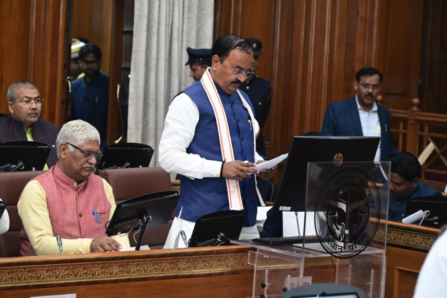 विकसित भारत की संकल्पनाओं को समर्पित बजट - केशव प्रसाद मौर्य