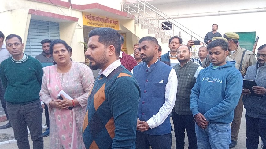 जिलाधिकारी ने बंकी ब्लाक का निरीक्षण कर मॉडल आवास का किया उद्धघाटन 