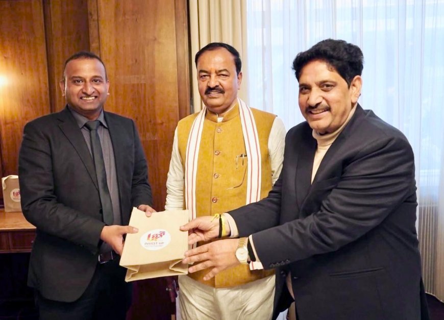 उत्तर प्रदेश को हाई-टेक मैन्युफैक्चरिंग एवं ड्रोन हब बनाने की दिशा में जर्मनी में बड़ी पहल
