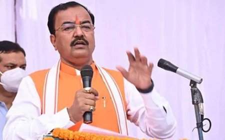 उपमुख्यमंत्री केशव मौर्य के हेलीकॉप्टर की हुई लखनऊ एयरपोर्ट पर हुई इमरजेंसी लैंडिंग