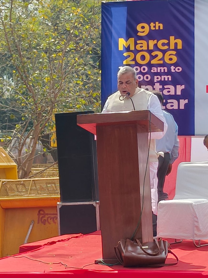 दिल्ली के जंतर-मंतर में हुई मजदूर-किसान संसद